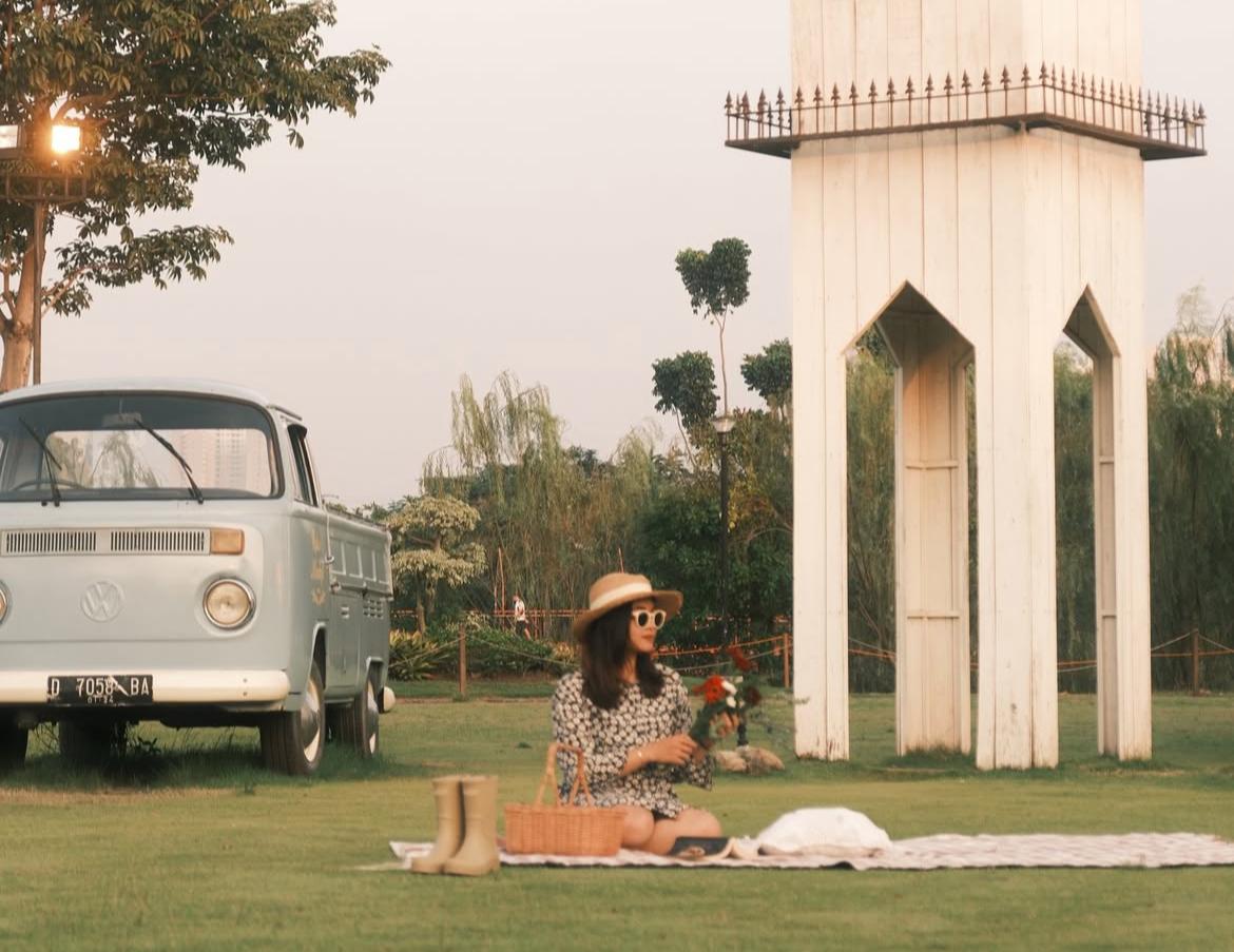 INDAH: Salah satu view di Rustic Market, cocok untuk kamu yang suka foto-foto.