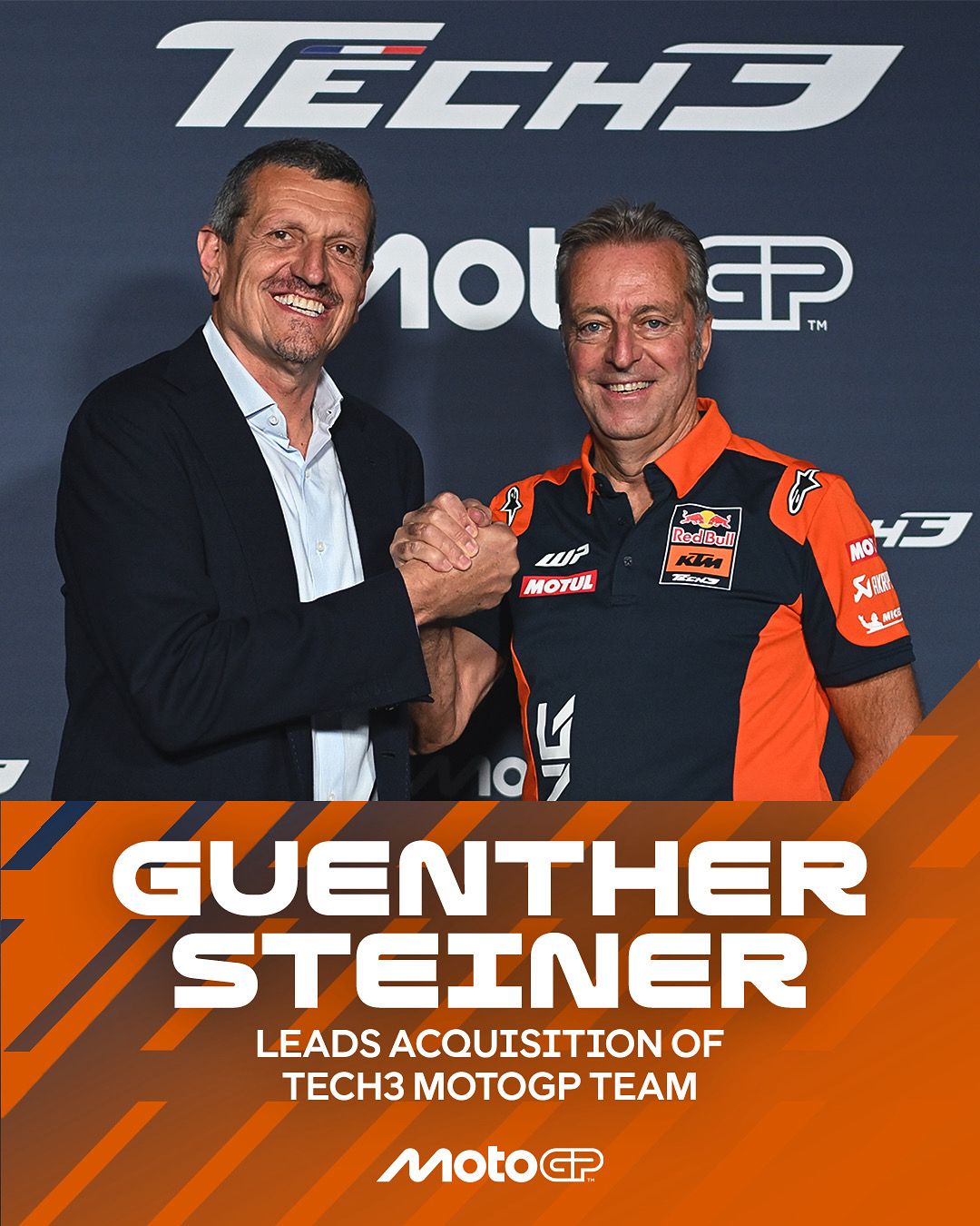 AKUISISI: Guenther Steiner Resmi Pimpin Akuisisi Tim Tech3 di MotoGP.