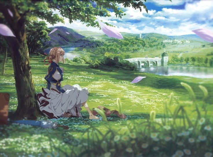 EVERGARDEN: Anime dengan visualisasi yang memanjakan mata dan estetis
