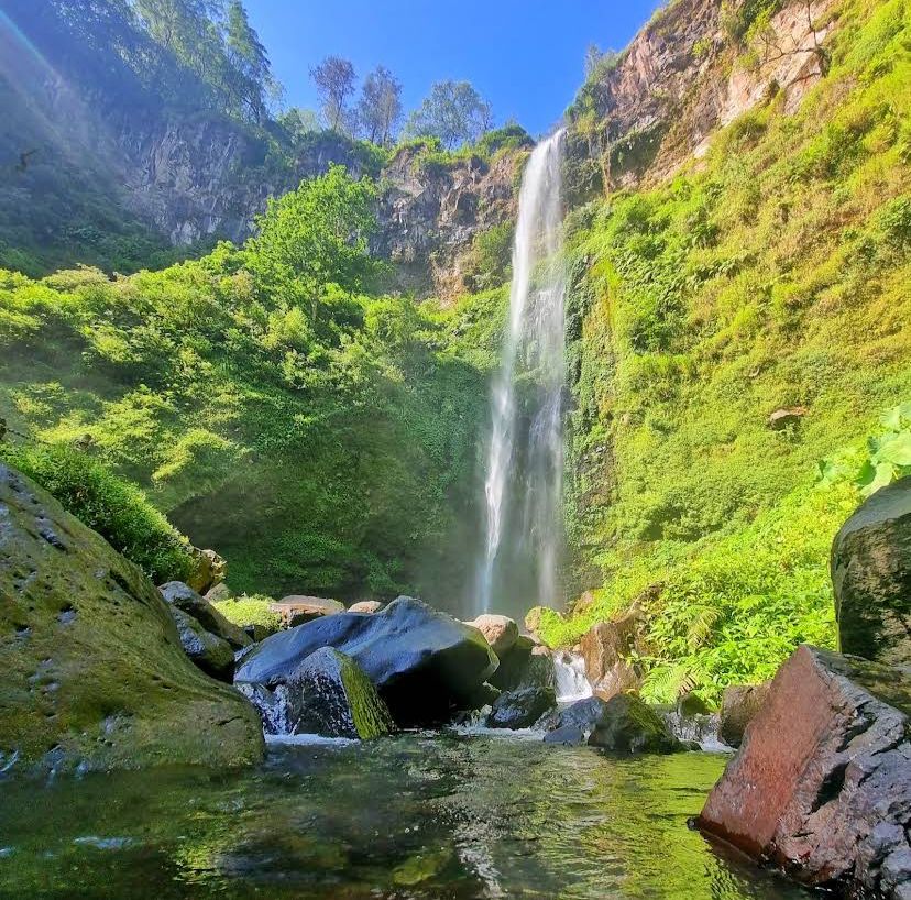 INDAH: Keindahan Coban Rondo di Malang kembali jadi magnet wisatawan.
