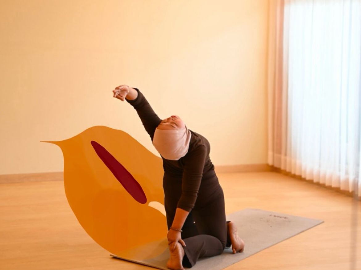 SYAHDU: Suasana pilates di studio HET