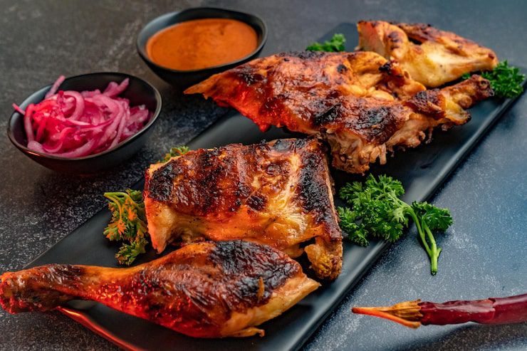 LEZAT: Ilustrasi ayam bakar