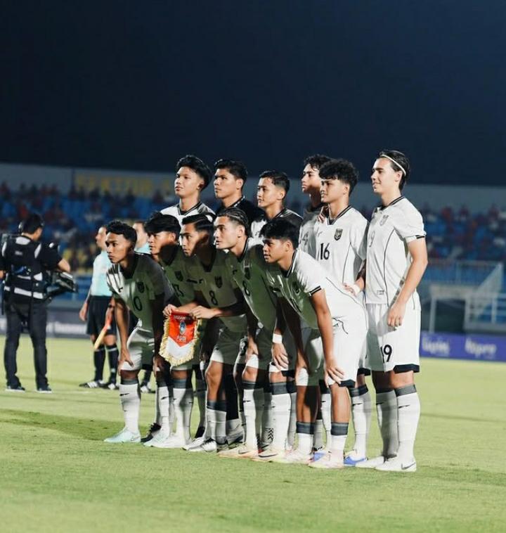 AGRESIF: Meski kalah dari Korea, 3 pemain Timnas Indonesia U23 patut diapresiasi berkat penampilannya