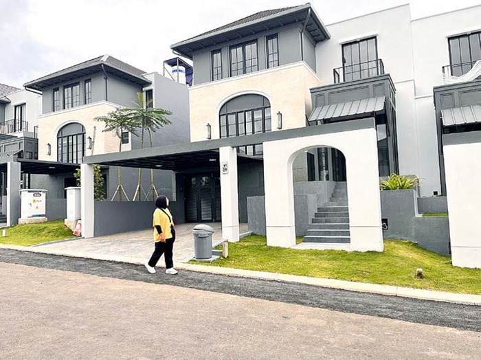 PERMINTAAN TINGGI: Rumah tipe Barite di CitraLand Puncak Tidar jadi salah satu favorit customer.