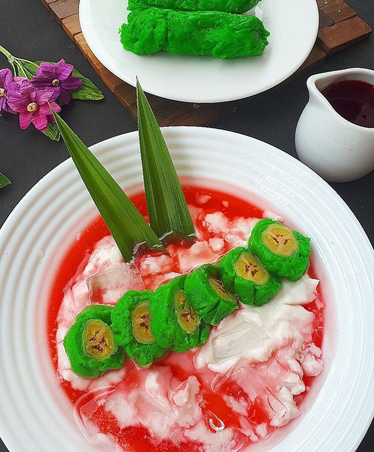 es pisang ijo nikmat