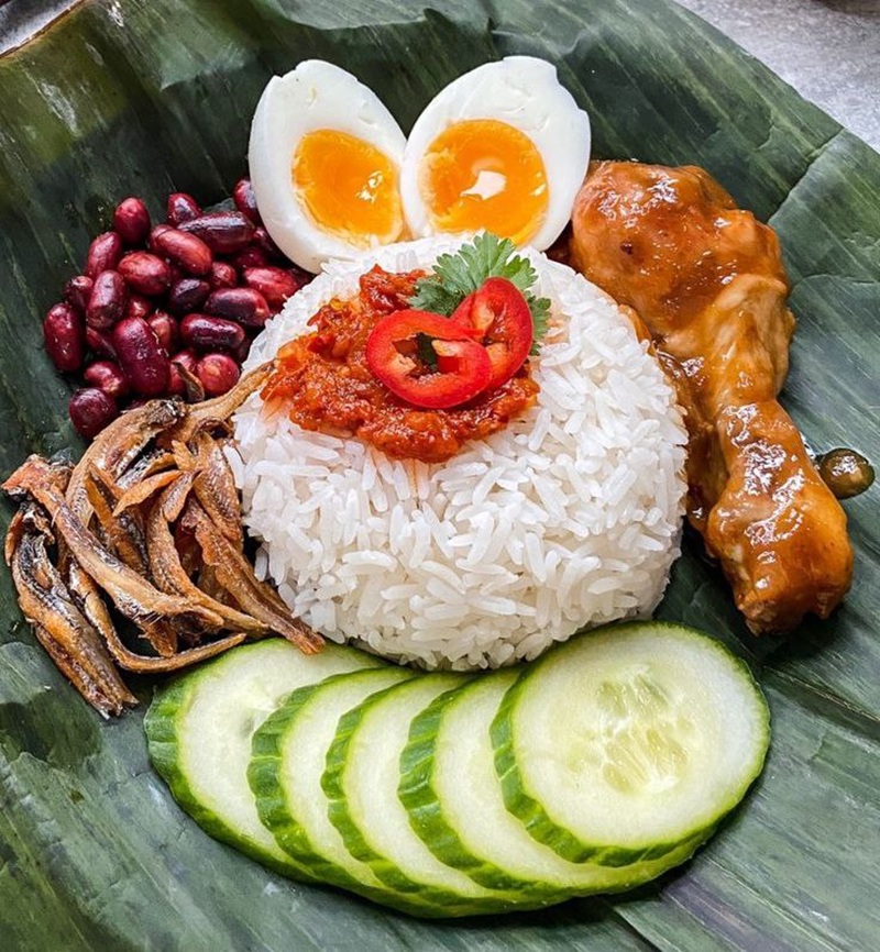 NASI LEMAK: Makanan khas Malaysia yang bisa kamu temukan di Malang!