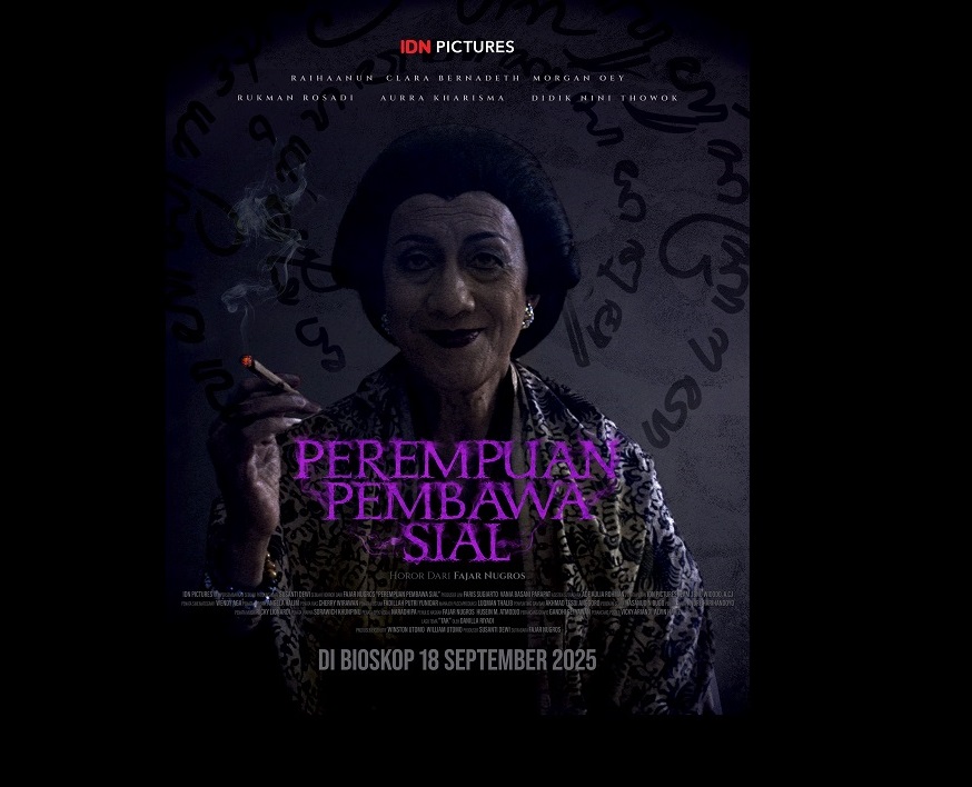 HOROR: Film Perempuan Pembawa Sial yang mengajak Didik Nini Thowok sebagai salah satu pemerannya.