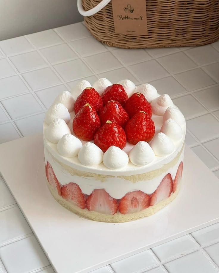 Ilustrasi Korean cake