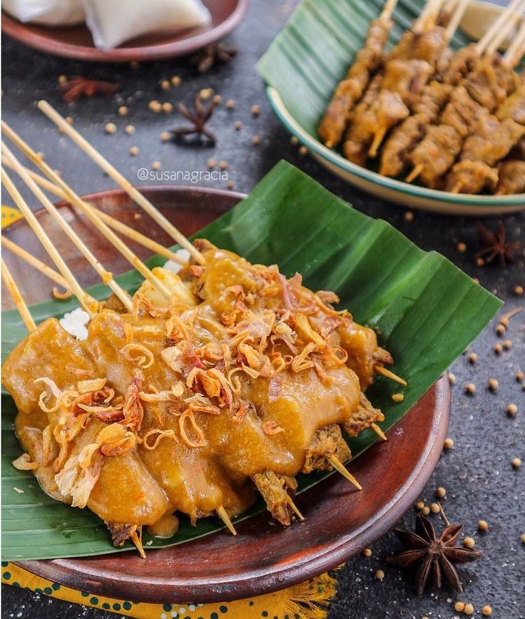 Ilustrasi sate Padang