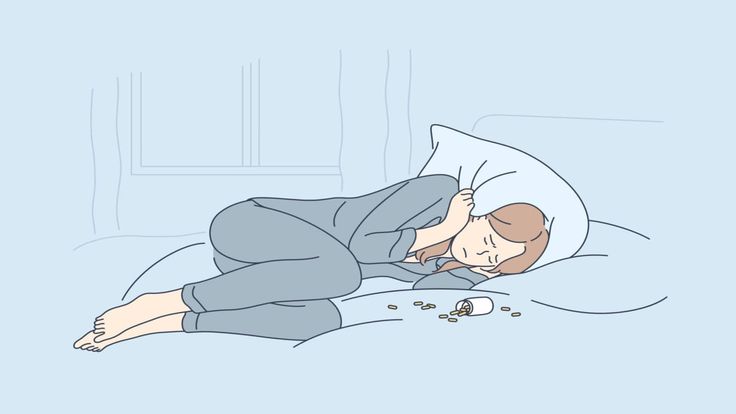 Ilustrasi insomnia atau sulit tidur