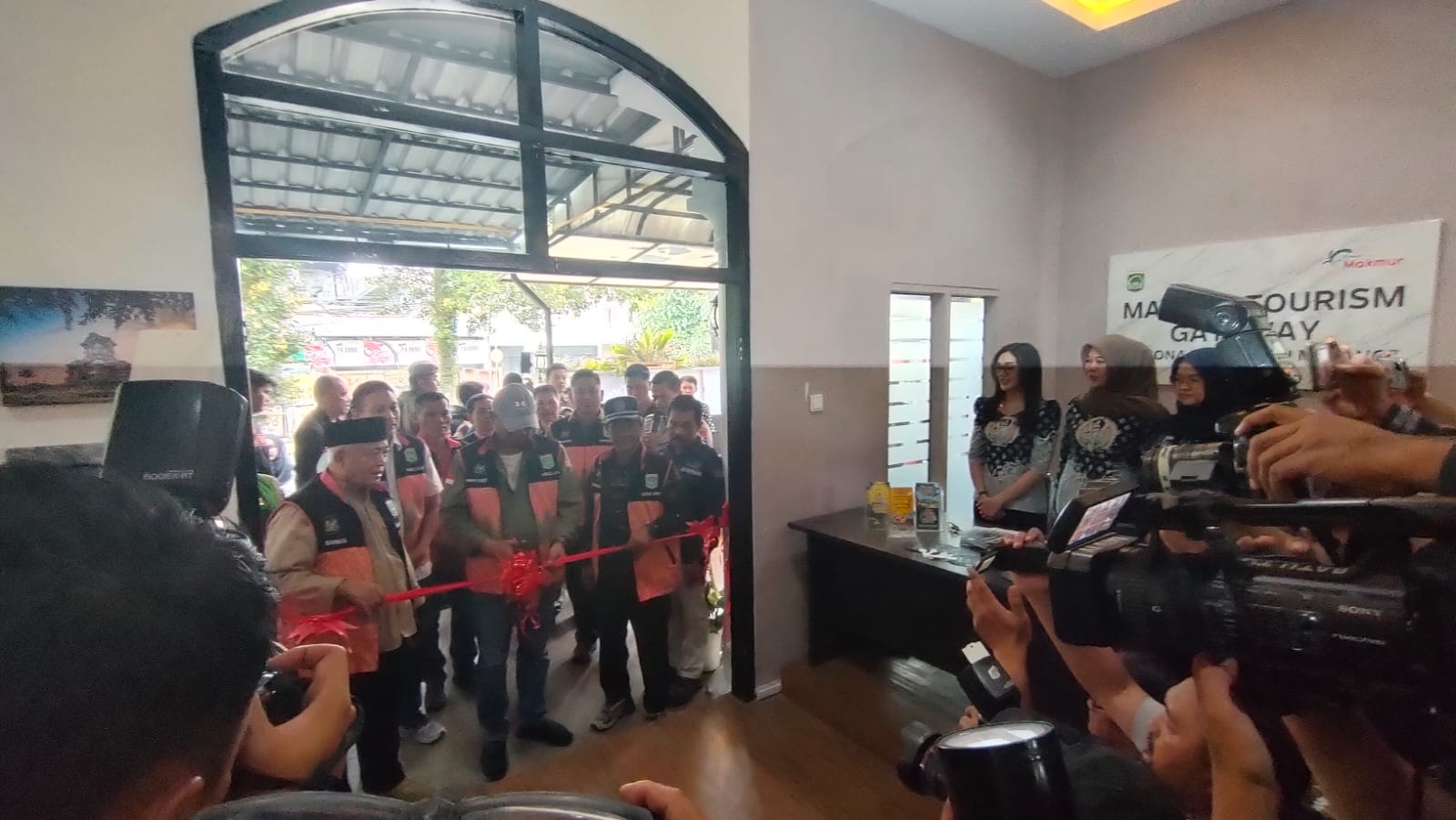 DIBUKA: Rngkaian Hari Jadi Kabupaten Malang ke-1265 diawali dengan peresmian bangunan Malang Tourism Gateway (MTG).