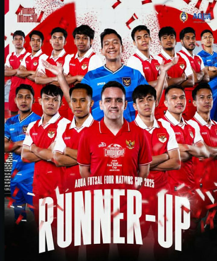 TINGGAL SELANGKAH: Timnas Futsal Indonesia Gagal Juara Usai Tumbang dari Latvia di Final Four Nations Cup 2025