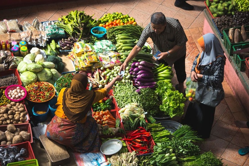ILUSTRASI: Pasar Tradisional di Malang yang Menjadi Favorit