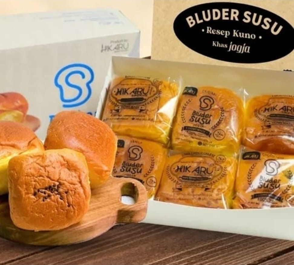 BLUDER SUSU: Hikaru Bluder Susu Malang punya varian bluder kapas khas Jogja yang lembut dan tanpa pengawet