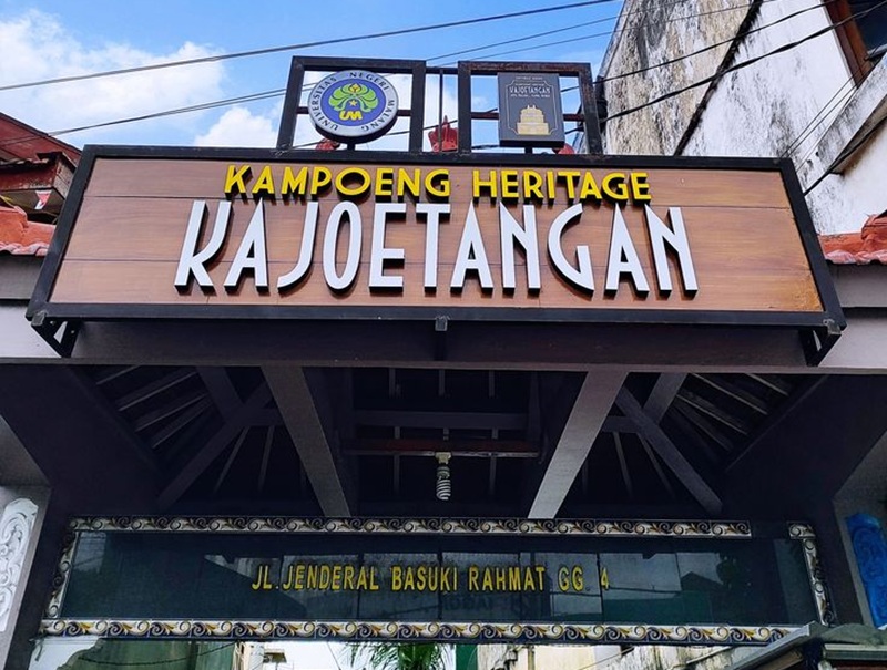 Kayutangan wisata di pusat kota Malang