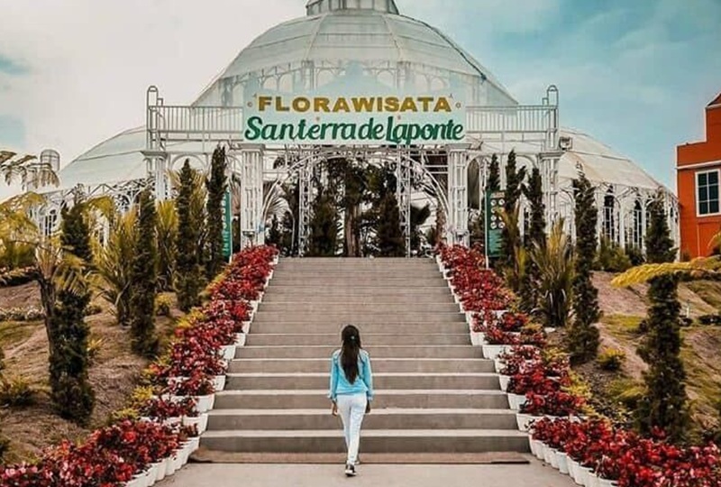 Wisata Florawisata Santerra asri alam
