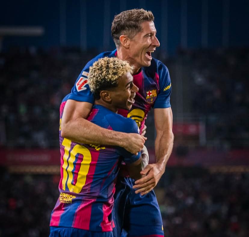 MENUJU PUNCAK: Barcelona berhasil mengunci kemenangan 2-1 atas tim tamunya Real Sociedad tadi malam (28/9).