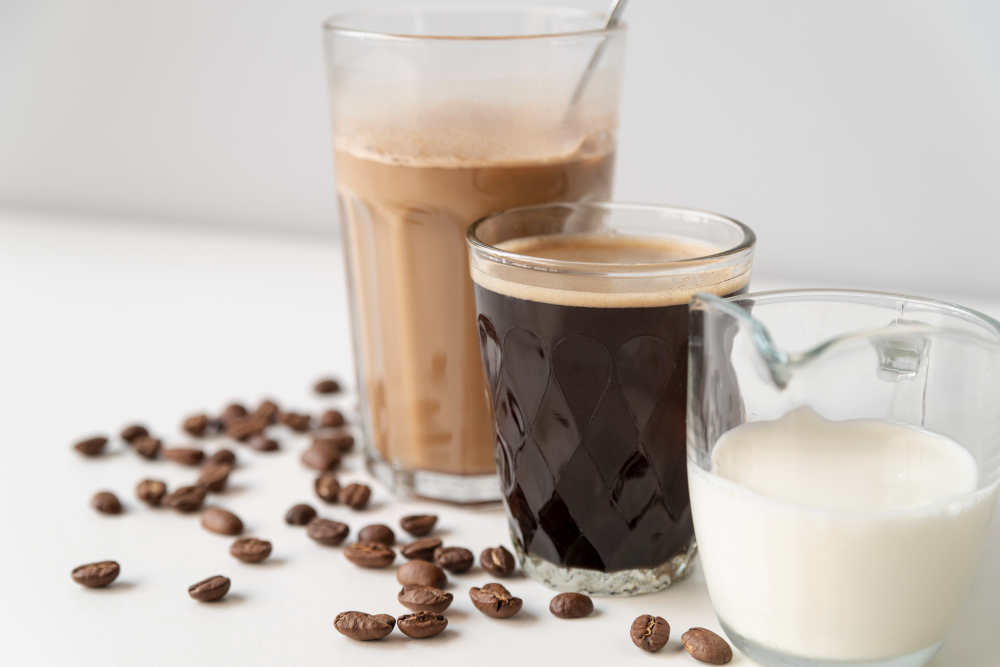 ENAK: kopi susu sangat cocok disegala kondisi.