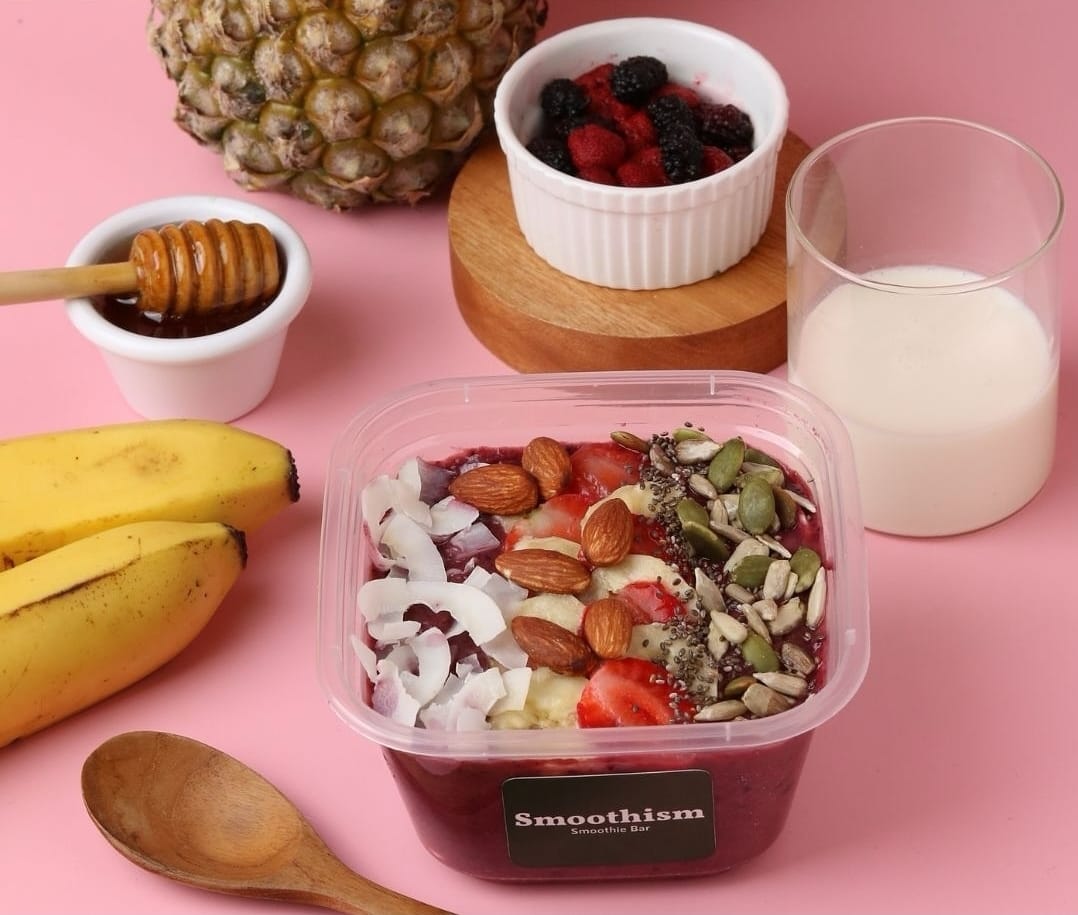 SMOOTHIES BOWL: Coba smoothies bowl di Malang, makanan sehat pengganti buah yang nikmat