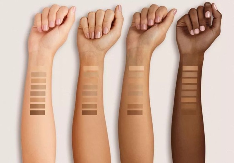 Beragam shade diberbagai undertone