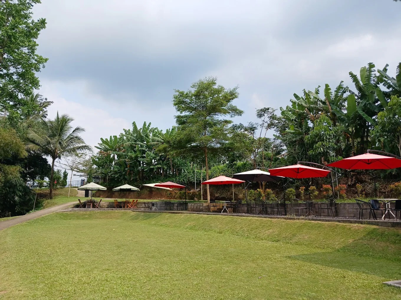 SERU: Pinine Bike Park, tempat yang dirancang khusus untuk aktivitas bersepeda dengan jalur yang menantang, dikelilingi pepohonan hijau dan suasana alam yang menenangkan.