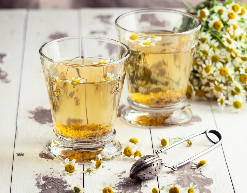 HIDUP SEHAT: Chamomile, tanaman herbal dari keluarga Asteraceae yang bunganya sekilas menyerupai aster kecil.