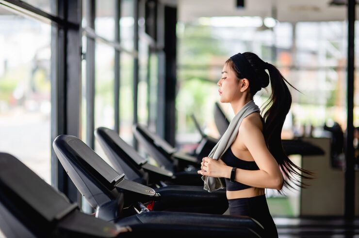 BADAN SEHAT: Ilustrasi salah satu kegiatan gym
