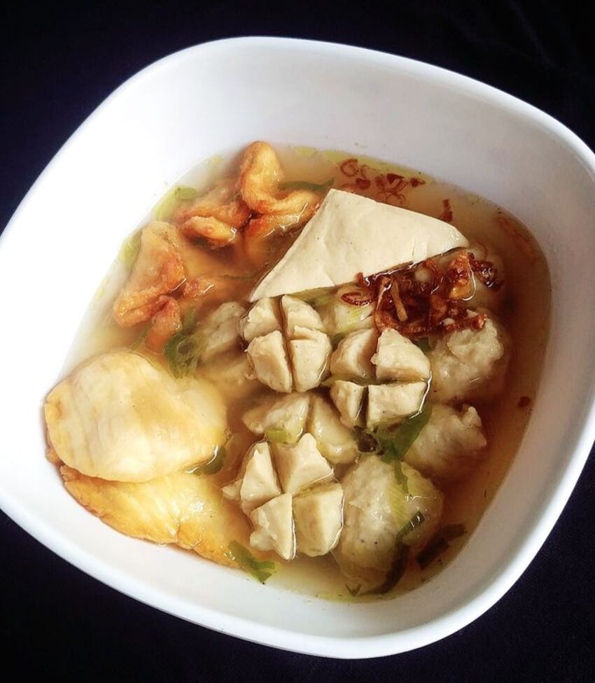 GURIH NIKMAT: Bakso cuanki hidangan yang cocok di nikmati saat cuaca sedang dingin