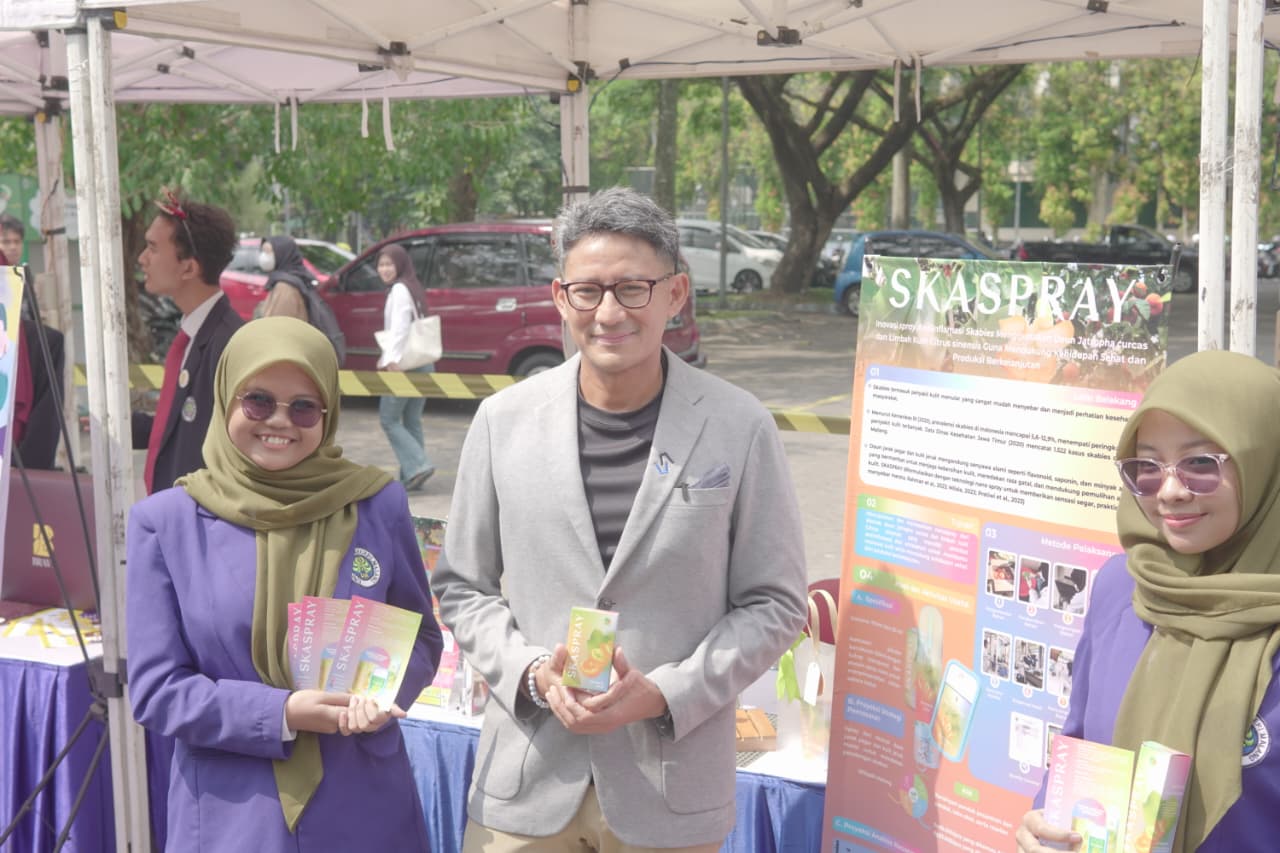 Dari Limbah Jadi Solusi: Mahasiswa UM hadirkan SKASPRAY, Spray daun jarak dan kulit jeruk Berteknologi Nano