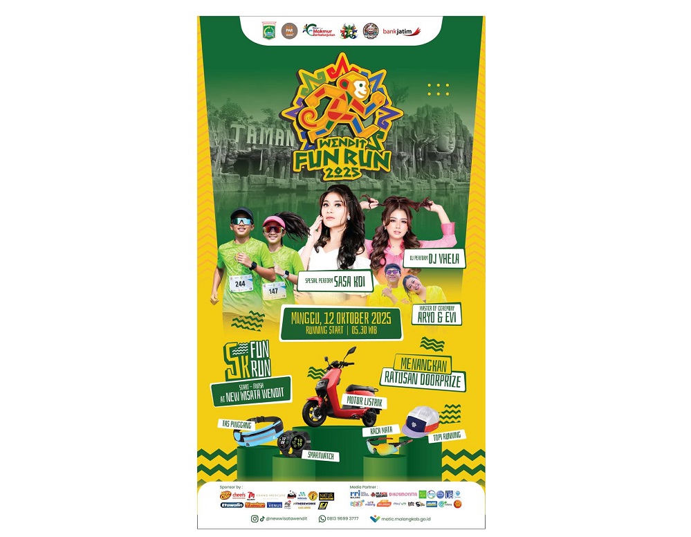 Wendit Fun Run 2025 Masih Buka untuk Pelajar, Tiket Hanya Rp 50 Ribu!