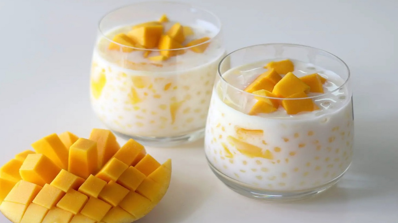 OLAHAN MANGGA: rasanya yang manis dan sedikit asam, mangga cocok dipadukan ke dalam berbagai menu, mulai dari makanan ringan hingga minuman segar.