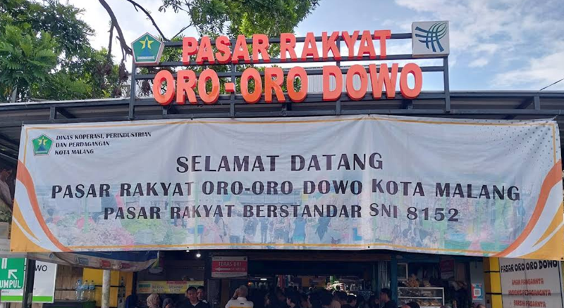 Pasar Oro-Oro Dowo di Malang Banyak Dituju untuk Menjacari Kuliner Tradisional hingga Modern