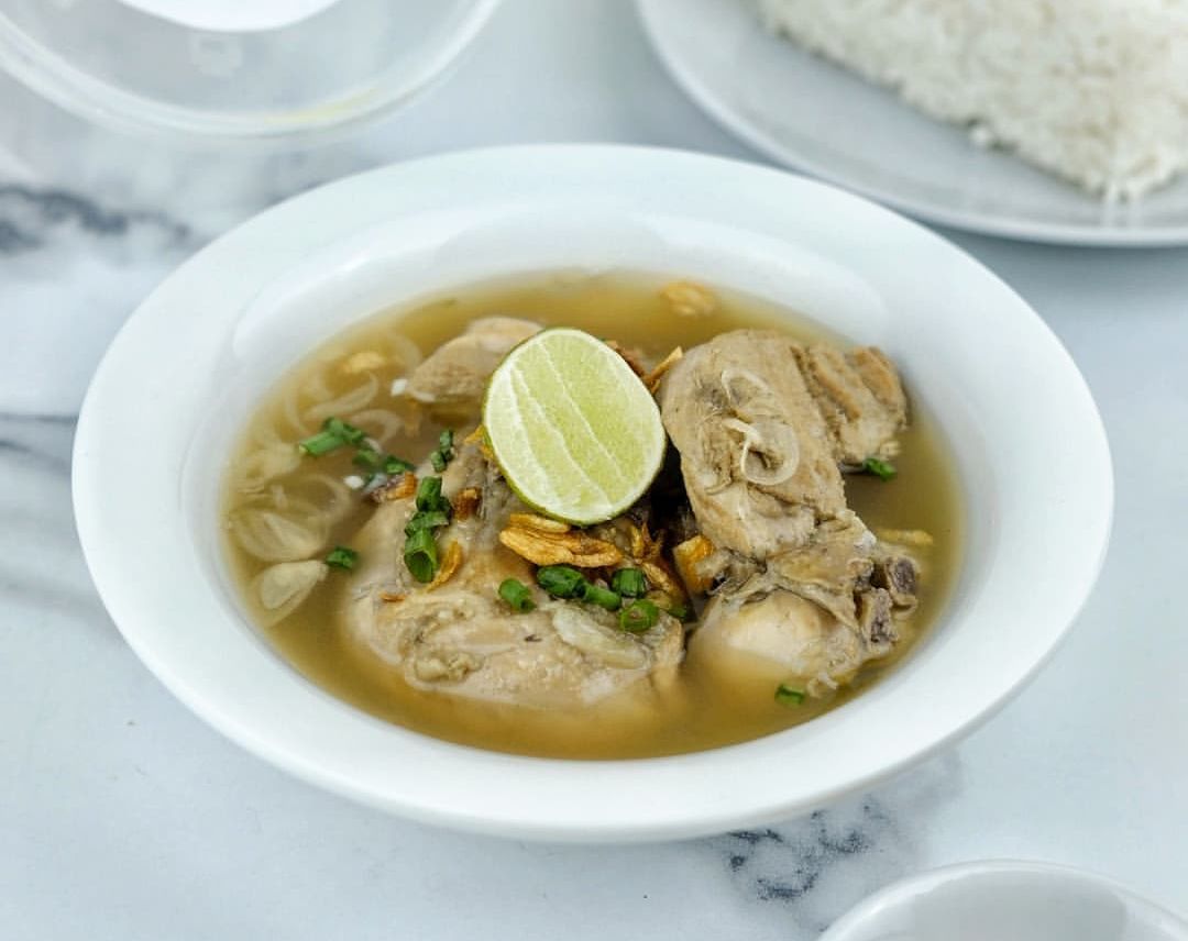 Ilustrasi Sop Ayam Klaten.