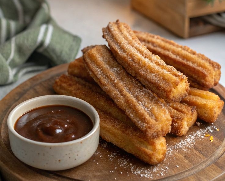MANIS: Churros manis khas Malang ini jadi favorit anak muda karena rasanya lembut dan renyah di setiap gigitan.