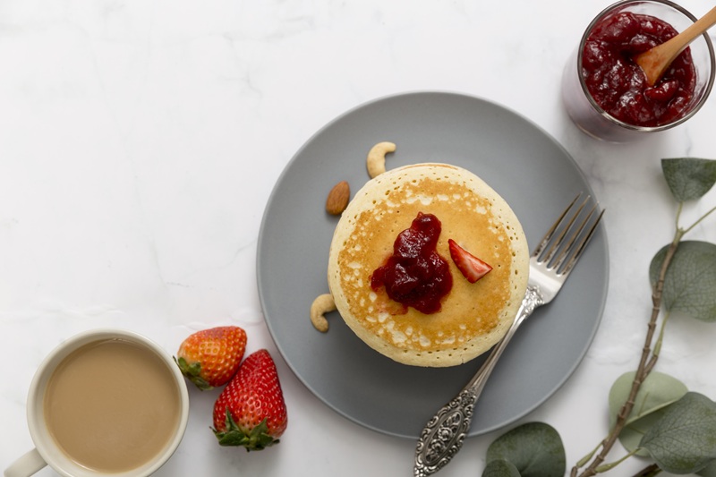 MANIS LEMBUT: Inilah Japanese Pancake yang Wajib Dicoba di Malang Super Fluffy