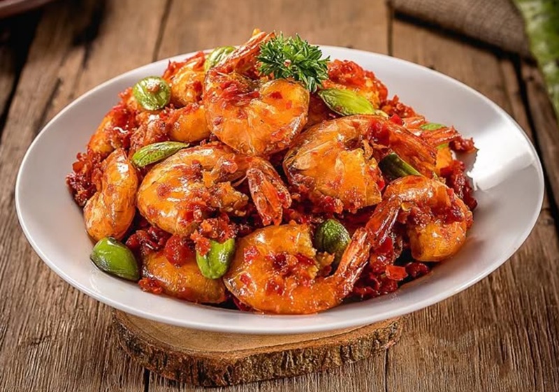 KHAS: Udang saus padang yang praktis