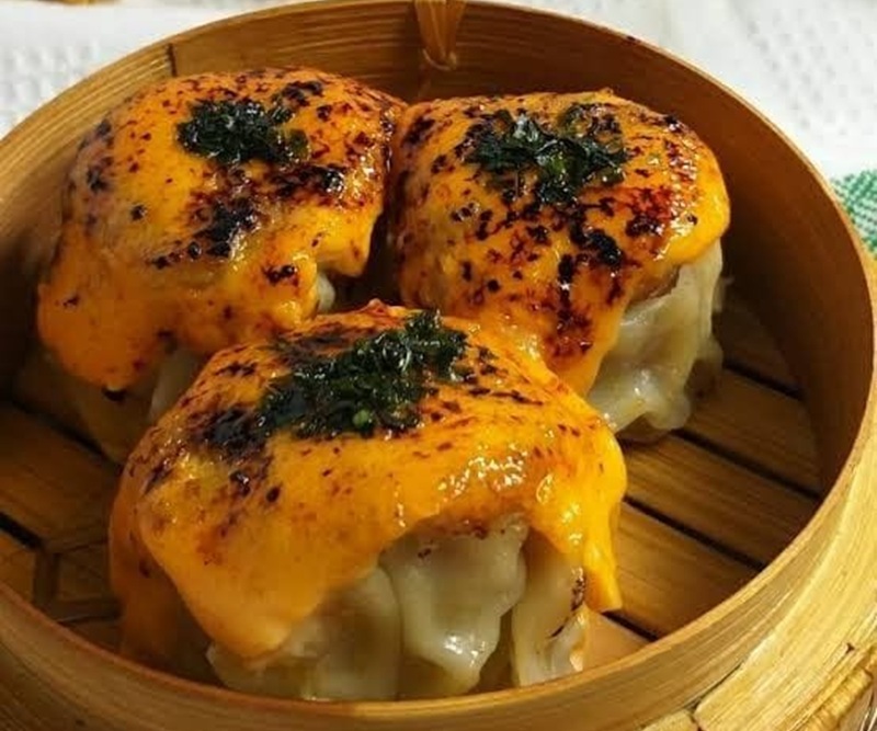 Ilustrasi dimsum mentai