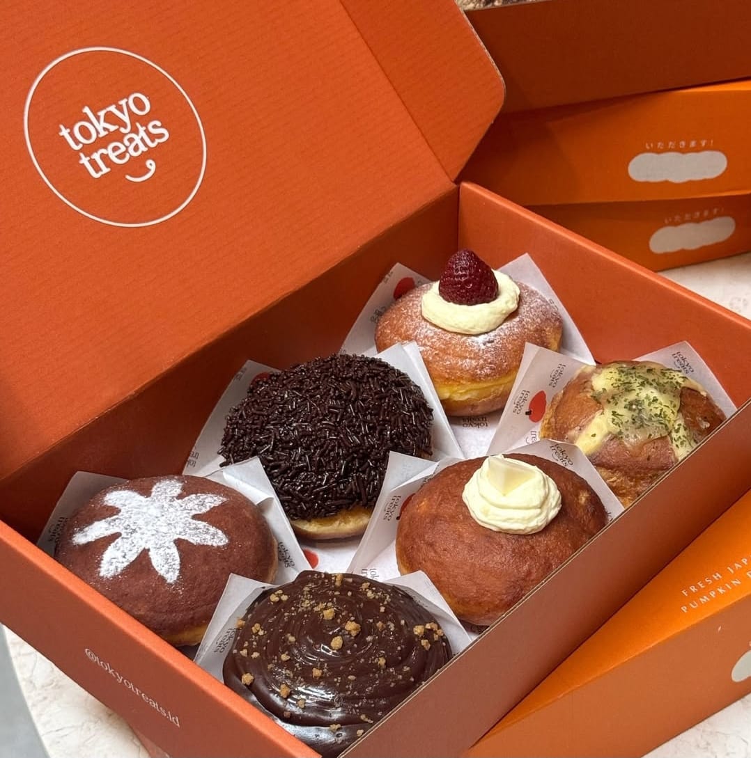 DONAT: Tak hanya klasik, donat bisa dikreasikan dengan beragam topping dan bahan baku, salah satunya pumpkin donut atau donat labu