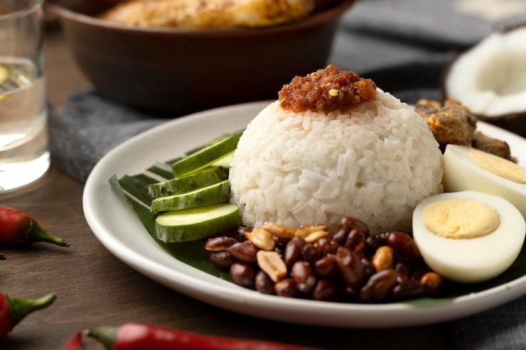 GURIH: Ilustrasi nasi uduk dengan cita rasa gurih yang wajib dicoba.