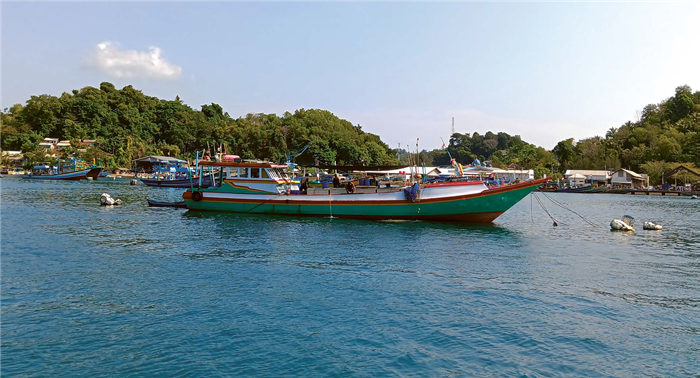 LEBIH KETAT: Sejumlah kapal milik nelayan bersandar di Pelabuhan Sendangbiru, beberapa waktu lalu. Sebagian dari kapal-kapal itu bisa membeli solar bersubsidi.