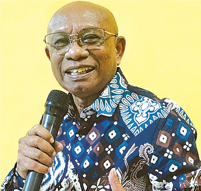 JAGA INDEPENDENSI: Pendiri Lembaga Analisis Politik dan Otonomi Daerah George da Silva memegang teguh integritas dalam setiap kariernya.