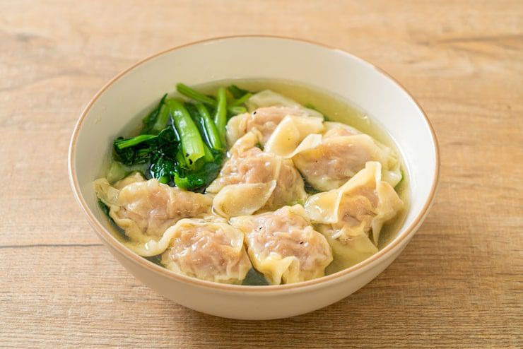FULL DAGING: Ilustrasi wonton, kuliner hangat yang wajib kamu coba.
