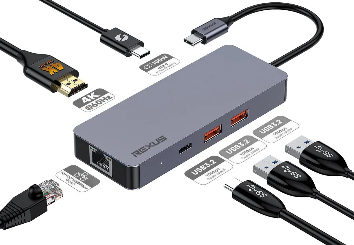PRODUKTIF: USB Hub yang bisa membantu meningkatkan produktivitas tanpa takut kehabisan port.