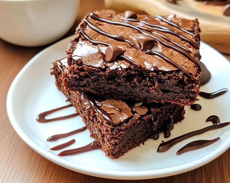 ENAK: Brownies coklat manis