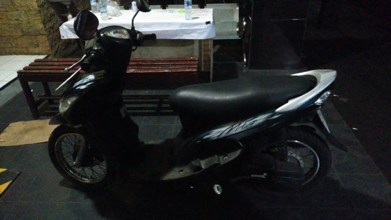 Yamaha Mio yang hendak dicuri Diki Andika Prasetiawan. (Polsek Kedungkandang for Radar Malang)