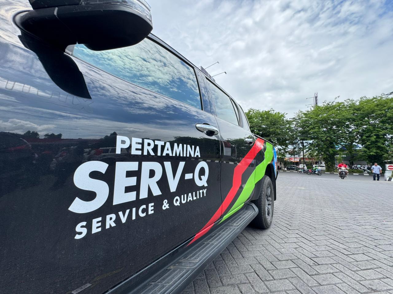 TANGGAP: Pertamina SERV-Q siap memberikan pelayanan maksimal untuk masyarakat.