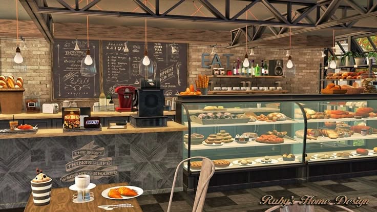 Ilustrasi kafe