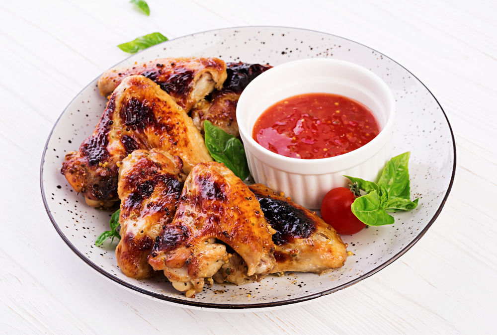 AYAM BAKAR: Aroma smokey ayam bakar yang gurih manis ini siap bikin siapa pun jatuh cinta sama kuliner yang satu ini!