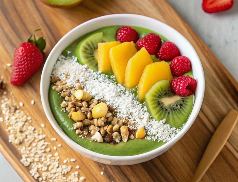 ENAK DAN SEHAT: Smoothies bowl sehat dengan isian buah yang lezat