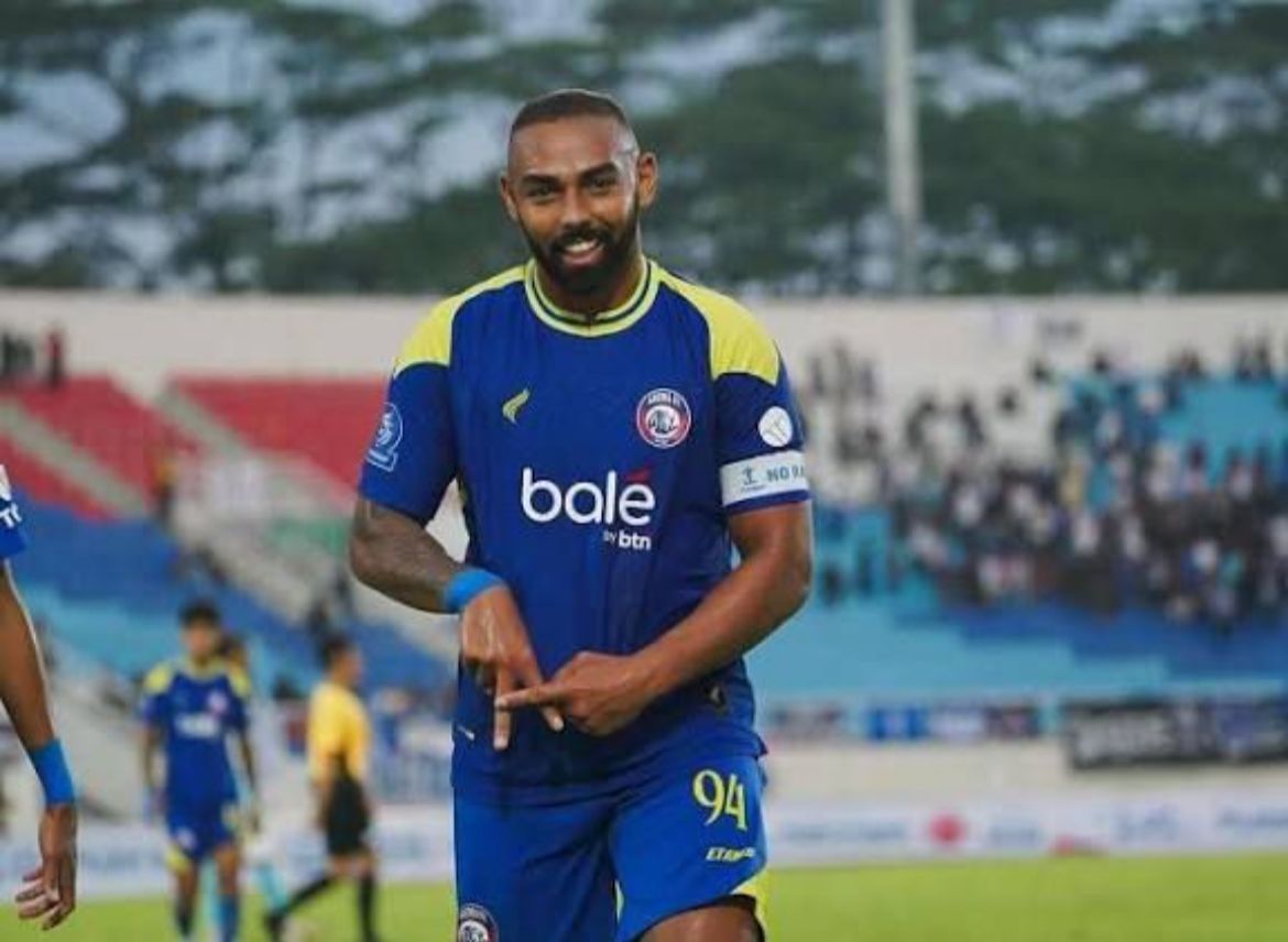 Dalberto Luan Belo: Peraih SOT tertinggi dari Arema FC.